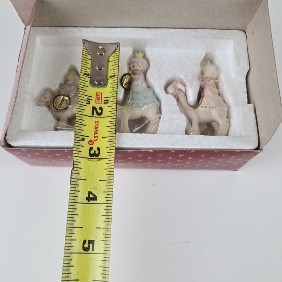 Precious Moments Miniature Nativity They Followed The Star 613002 Pewter - Picture 4 of 7